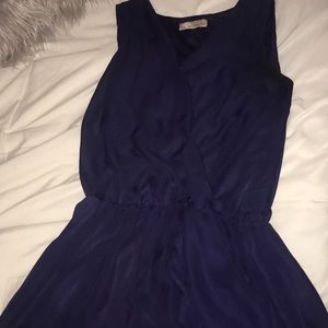 Blue classy romper/jumpsuit